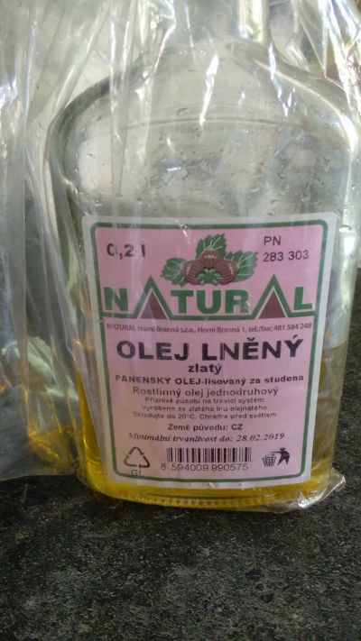Lněný olej