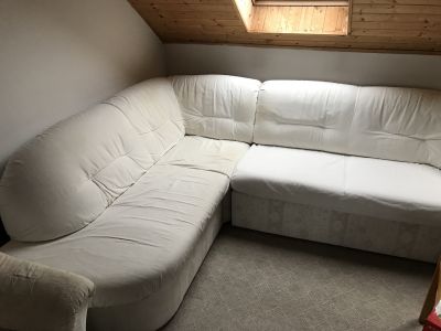 Sedačka do L a křeslo