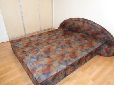postel manželská s úložným prostorem bez matrace 160x200 cm 