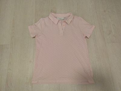 Růžové tričko pólo NEXT vel. 8