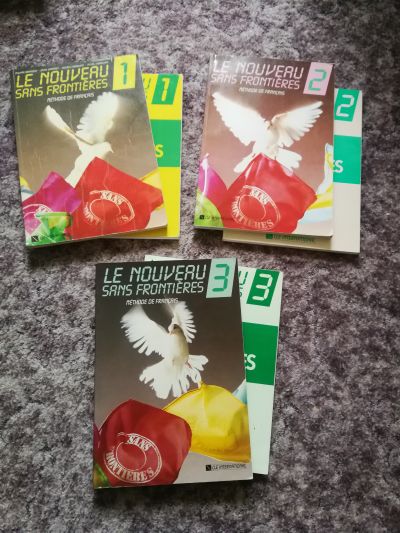 Učebnice francouzštiny Nouveau Sans Frontieres 3 díly