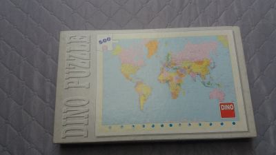 Puzzle "Mapa světa" 500 ks