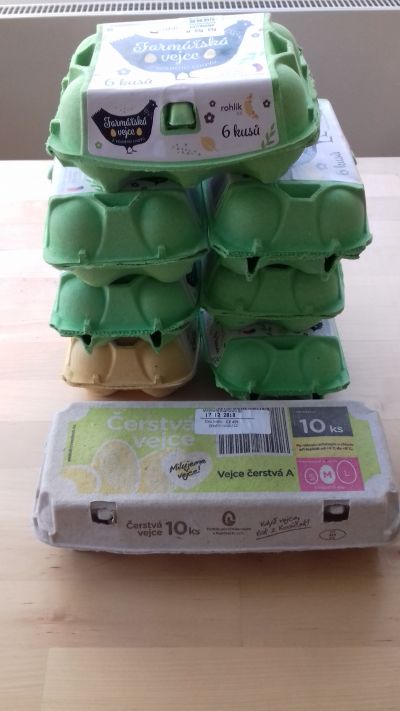 Krabičky od vajec