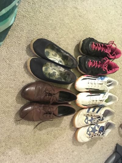 Starší používané boty