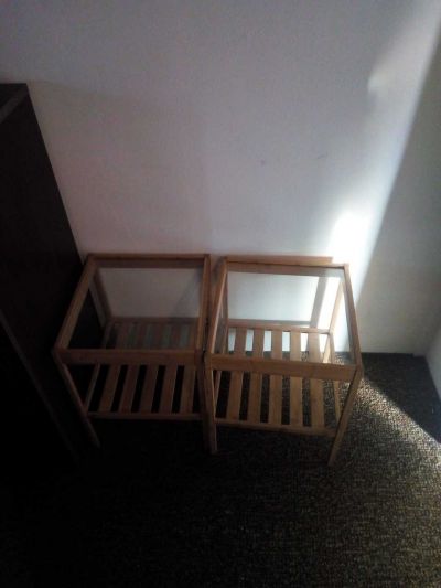 IKEA Nocni stolky, 2ks, rozmery 36x35x34