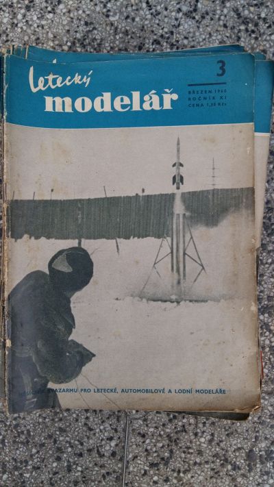 Letecký modelár časopis 1960 až 1965
