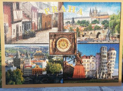 Obraz z puzzle Praha