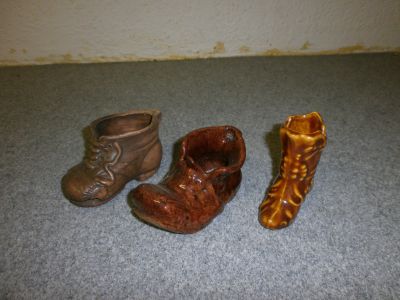 3 keramické boty
