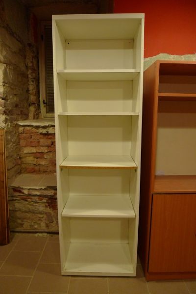 Skříň / policový regál IKEA bílý 192×60×40 (v×š×h)