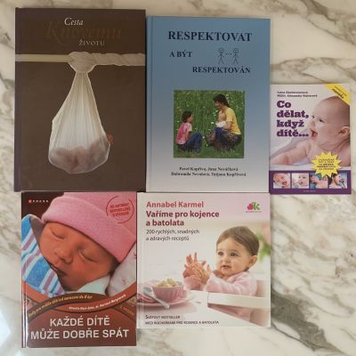 STÁLE VOLNÉ! Knihy pro nastávající nebo čerstvou maminku