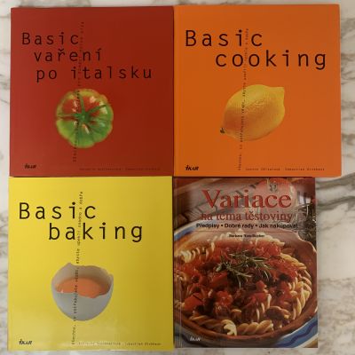 STÁLE VOLNÉ! Knihy pro začínajícího kuchaře/kuchařku