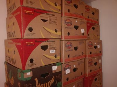 Banánové krabice - na stěhování apod.