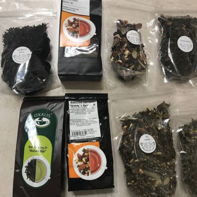 čaje - různé sypané