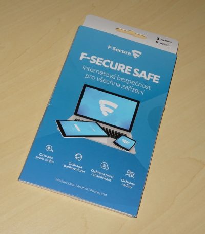 Antivirus pro mobil či tablet F-Secure Safe