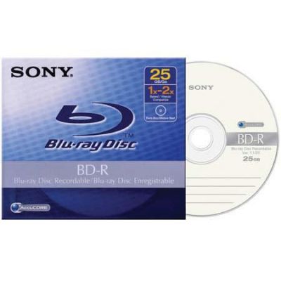 Sony blu-ray disc.