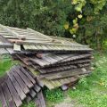 Starý plot, dřevo
