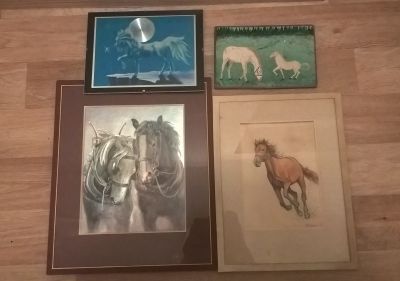 obrázky s koňmi
