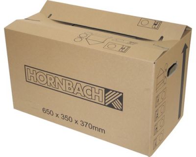 Stěhovací krabice Hornbach, 5 ks, použité