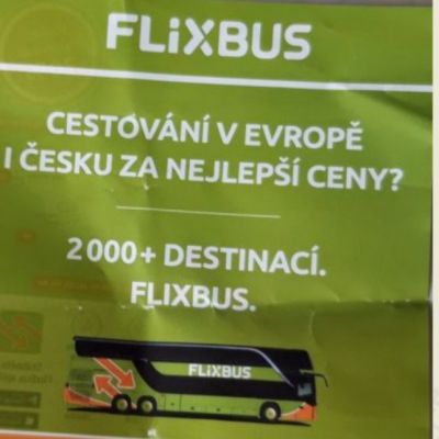 Flixbus 15% sleva kamkoli 