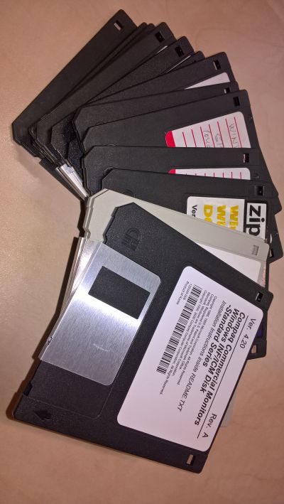 staré diskety