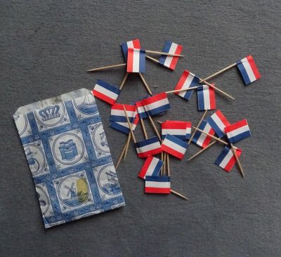Holandské vlaječky na sýrovou party