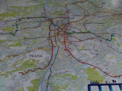 Mapa Praha