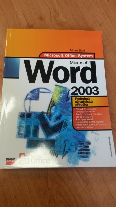 Uživatelská příručka Word 2003