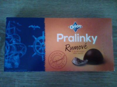 Pralinky rumové