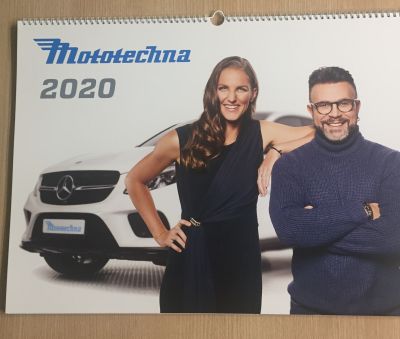 Nastenny kalednar 2020 Mototechna
