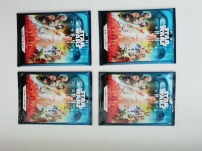 Kartičky Star Wars z Kauflandu (4 balíčky)