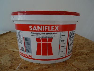 Hydroizolační stěrka Saniflex - zbytek cca 2 kg