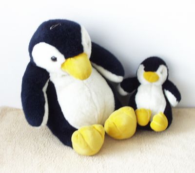 Malý a velký tučňák