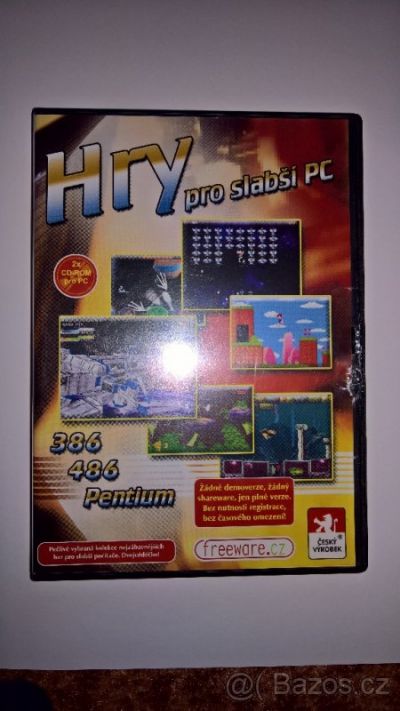 CD Hry pro slabší PC