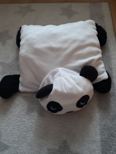 Polštářek panda pro děti