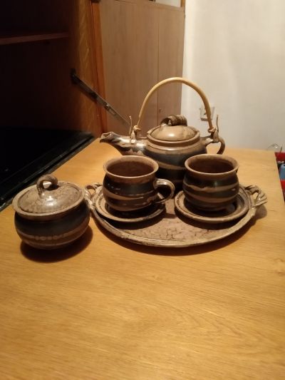 Keramická čajová souprava