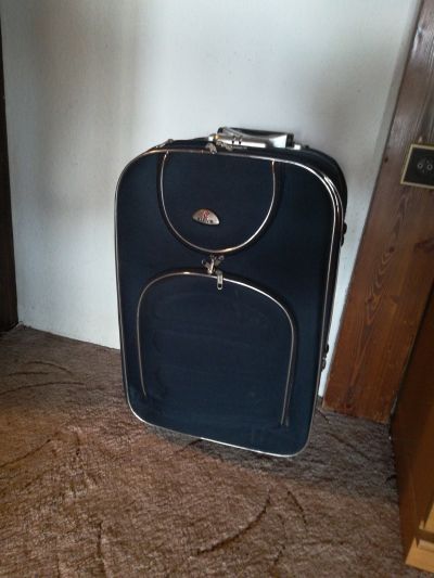 Modrý kufr