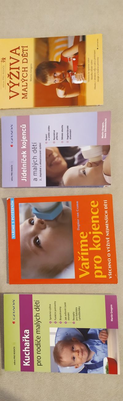 Knihy - jídelníček malých dětí