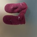 Červené mimi ponožky