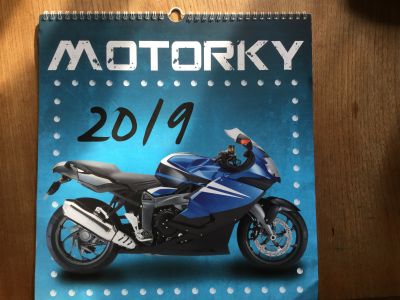 Kalendář - motorky