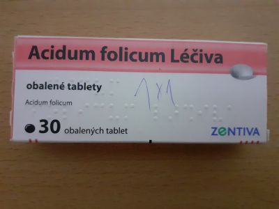 Acidum folicum (Kyselina listová)