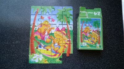 PUZZLE SLONI - chybí 1 krajní dílek