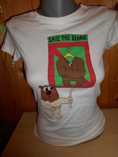 Tričko s medvědem