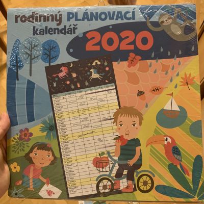 Rodinný plánovací kalendář 2020