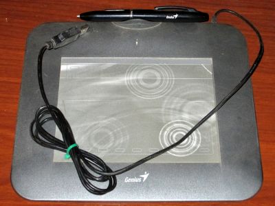 funkční pen-tablet k PC na malování/práci s grafikou