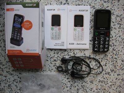 Mobilní telefon pro seniory Aligator A320 senior