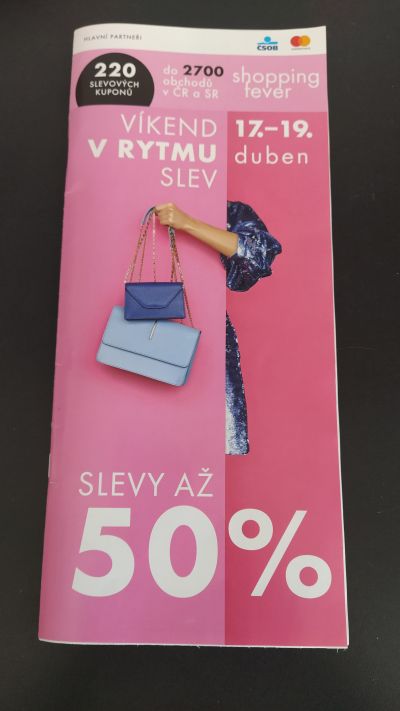 Slevové kupony - Shopping fever 17.-19.4.2020