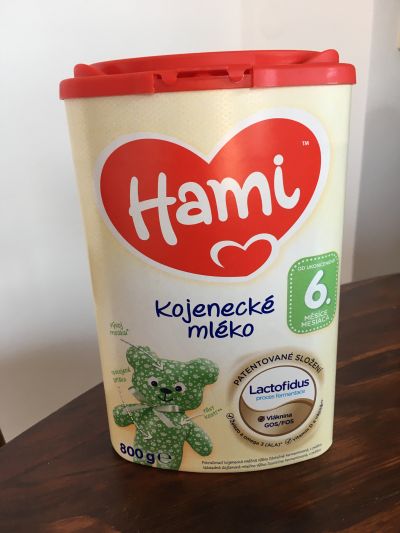 Daruji kojenecké mléko Hami