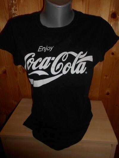 Tričko černé Coca Cola