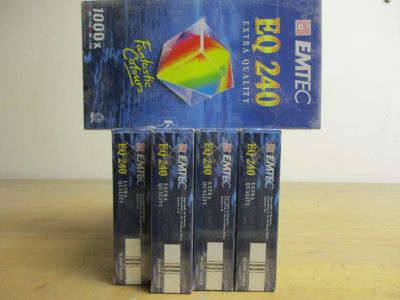 VHS kazety x5