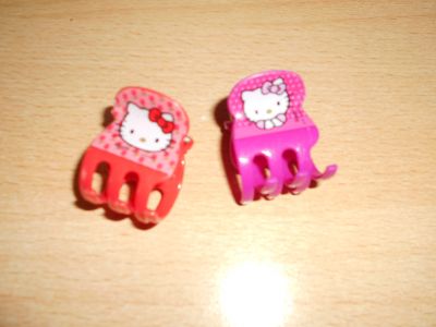 2 skřipce Hello Kitty  3 cm